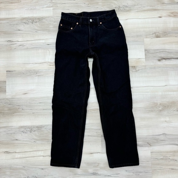 Levi’s Red tab black denim jeans W 30 L 30 quality Levi Strauss & Co - Picture 1 of 5